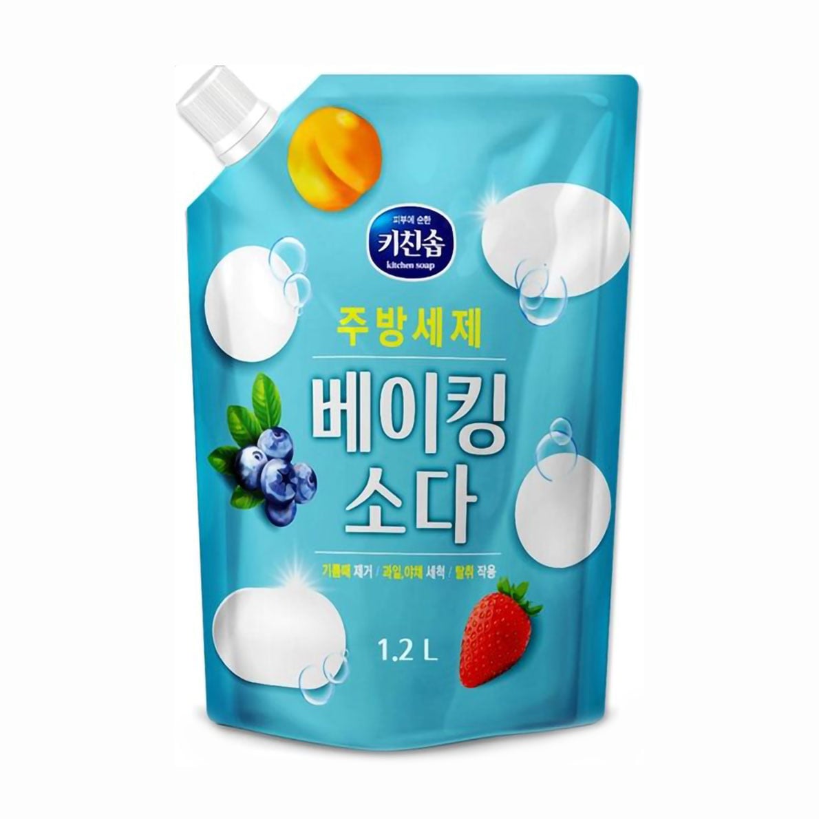 Засіб для миття посуду Mukunghwa Kitchen Soap Baking Сода, 1.2 л (дойпак)